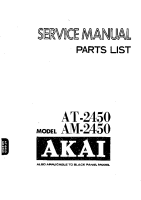 Akai AM-2450-Service-Manual